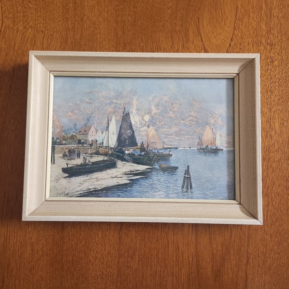 Small C. Wells Painting
